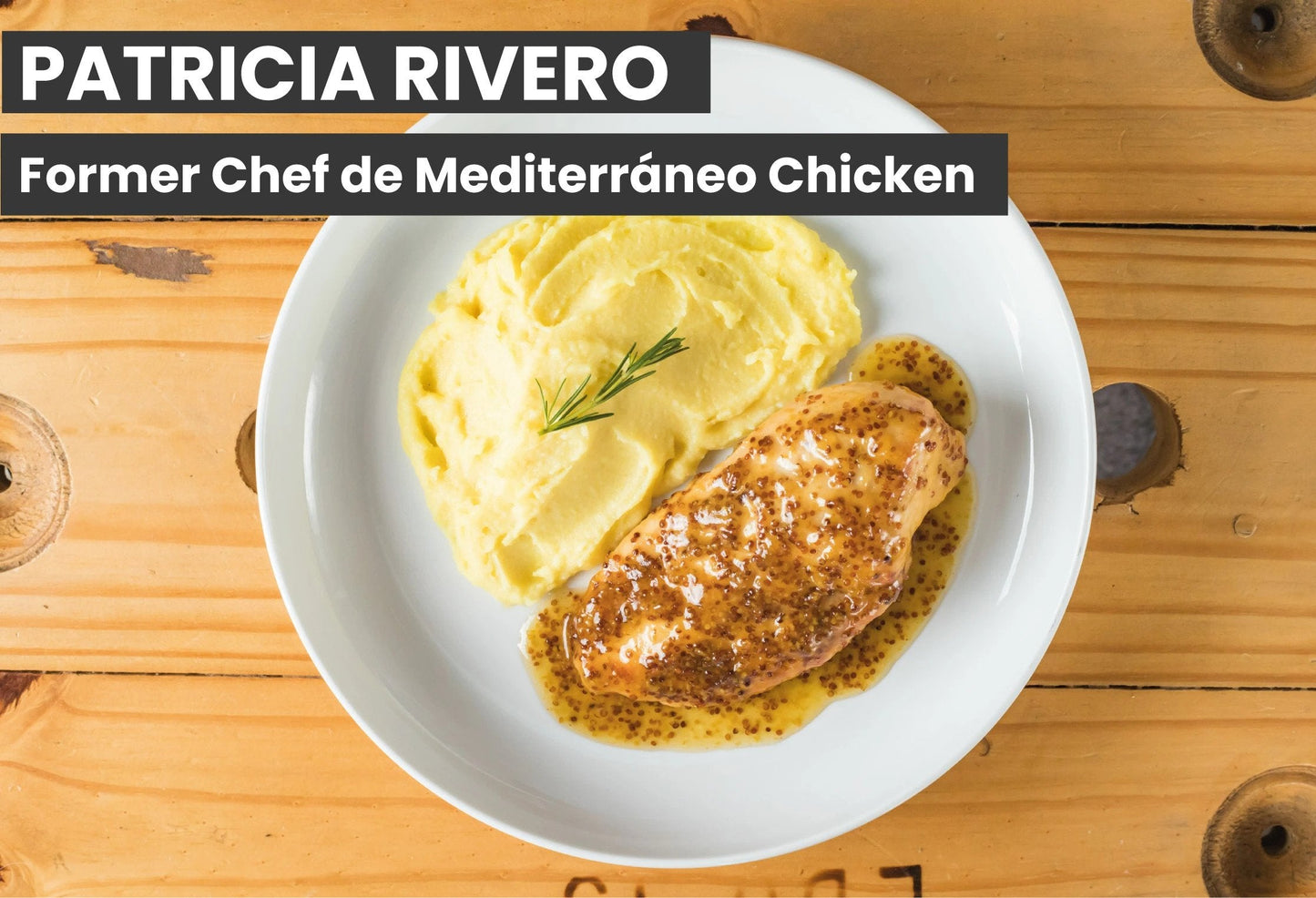 Pollo a la Mostaza y Miel con Puré de Papas - Kalabaza Panama